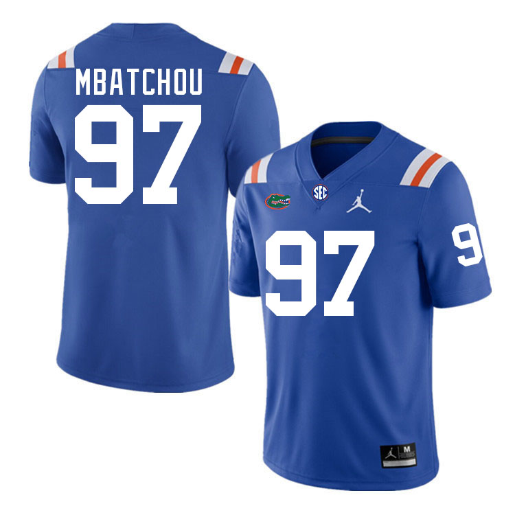 Florida Gators #97 Joseph Mbatchou College Football Jerseys Stitched-Throwback